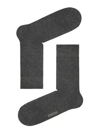 Носки мужские comfort (кашемир) 000 темно-серый, , 40-41 (25), DIWARI, - 1