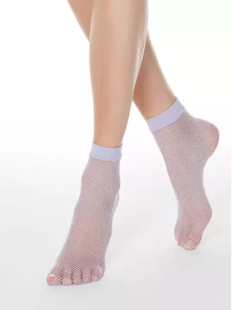 Носки женские conte rette socks-medium violet, , 36-39 (23-25), CONTE ELEGANT, - 1