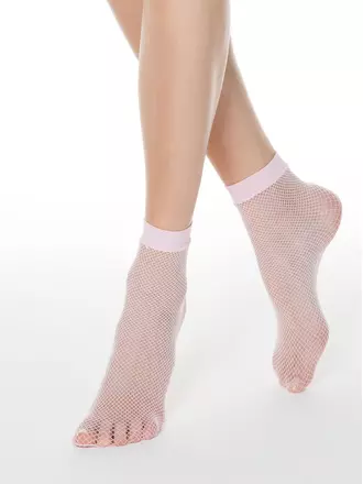 Носки женские conte rette socks-medium light pink, , 36-39 (23-25), CONTE ELEGANT, - 1