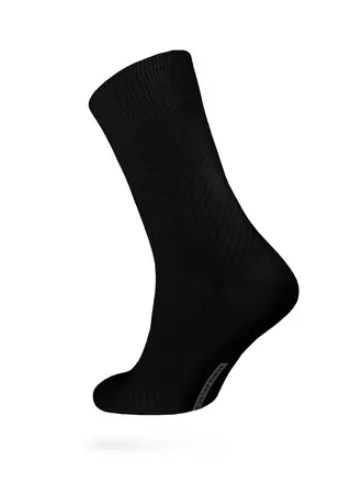 Летние тонкие мужские носки diwari classic cool effect 010 черный, , 42-43 (27), DIWARI, - 1
