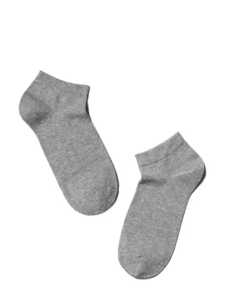 Короткие мужские носки esli 000 серый, , 40-41 (25), ESLI, - 1