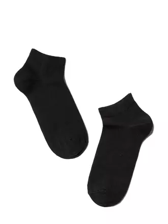 Короткие мужские носки esli 000 черный, , 42-43 (27), ESLI, - 1