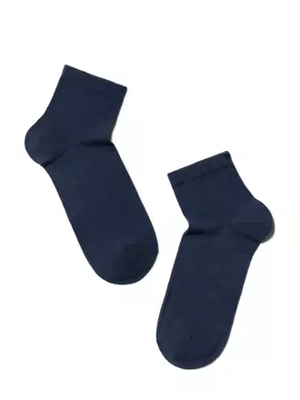Короткие спортивные мужские носки esli classic 000 темный джинс, , 40-41 (25), ESLI, - 1
