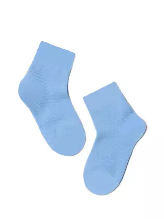 Хлопковые детские носки (однотонные) tip-top 000 голубой, , 14, CONTE-KIDS, - 1