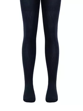Колготки детские (однотонные) tip-top 566 темно-синий, , 128-134 (20), CONTE-KIDS, - 1