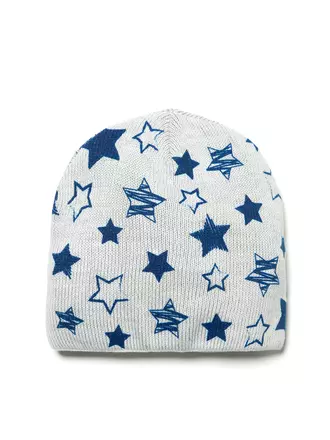 Шапка детская esli 17с-102сп голубой, , 52-54, ESLI, - 1
