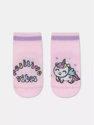Носки детские "веселые ножки" 939 светло-розовый, , 12, CONTE-KIDS, - 1