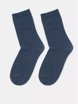 Хлопковые мужские носки esli 000 джинс, , 42-43 (27), ESLI, - 1