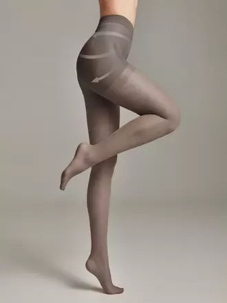 Колготки с сильной коррекцией conte x-press 40 grafit, , 3, CONTE ELEGANT, - 1