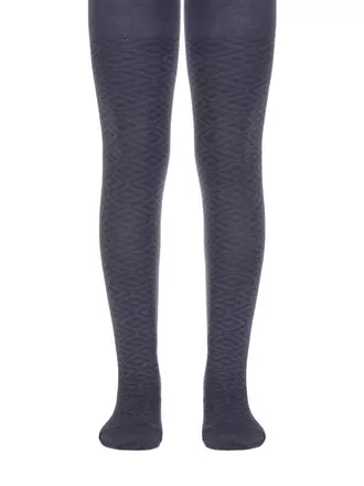 Детские колготки tip-top 414 серо-фиолетовый, , 140-146 (22), CONTE-KIDS, - 1