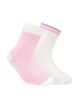 Носки детские esli (2 пары) 707 белый-cветло-розовый, , 16, ESLI, - 1