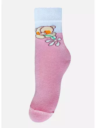 Носки детские с рисунком kids 3081 брестские 030 бл.розовый, , 15-16, БРЕСТСКИЕ, - 1