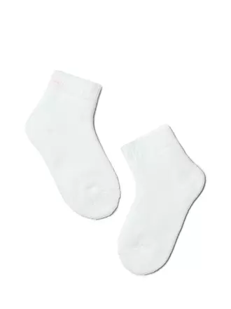 Махровые носки для малышей однотонные sof-tiki 000 белый, , 10, CONTE-KIDS, - 1