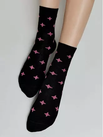 Носки женские esli basic 591 черный, , 36-39 (23-25), ESLI, - 1