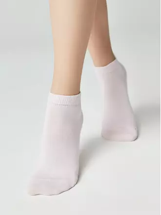 Короткие спортивные женские носки 3dsocks 000 светло-розовый, , 36-38 (23-25), CONTE ELEGANT, - 1