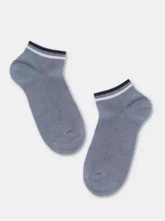 Короткие мужские носки esli basic 157 темно-серый, , 40-42 (25-27), ESLI, - 1