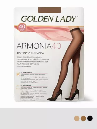 Колготки женские golden lady armonia 40 nero, , 2, GOLDEN LADY, - 1