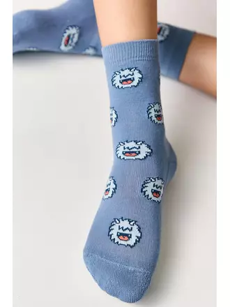 Носки детские с махровой стопой sof-tiki 767 джинс, , 18, CONTE-KIDS, - 1