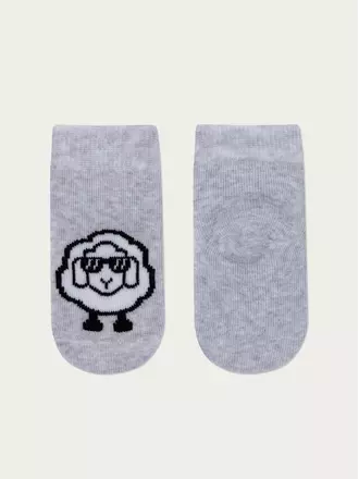 Носки махровые для малышей sof-tiki 640 светло-серый, , 8, CONTE-KIDS, - 1