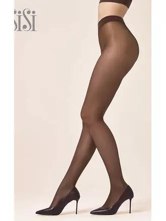 Женские колготки сисиi invisible control top 30 moka, , 3, SISI, - 1