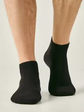 Носки мужские (короткие) conte for men 000 черный, , 44-45 (29), CONTE ELEGANT, - 1