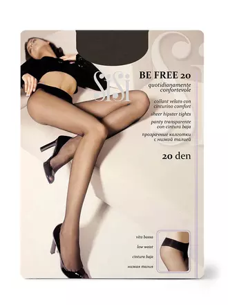 Колготки sisi be free 20 vita bassa nero, , 2, SISI, - 1