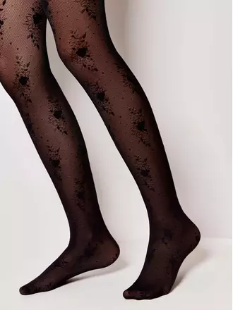 Детские нарядные колготки sofia 20 den nero, , 116-122, CONTE ELEGANT, - 1