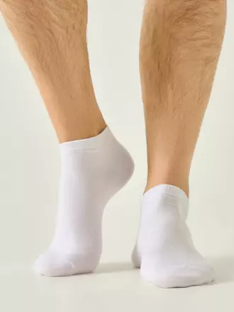 Короткие мужские носки conte for men 000 белый, , 44-45 (29), CONTE ELEGANT, - 1
