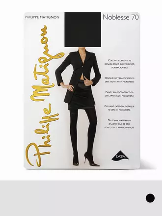 Женские колготки philippe matignon noblesse 70 nero, , 2, PHILIPPE MATIGNON, - 1