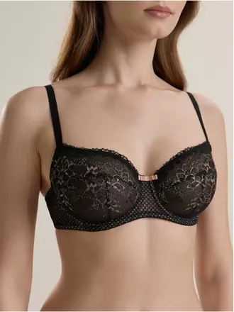 Бюстгальтер на каркасах romance tb6210 черный, , 90C, CONTE ELEGANT, - 1