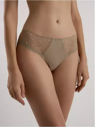 Трусы танга conte romance tp6154 олива, , 90/XS, CONTE ELEGANT, - 1