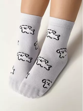 Носки детские esli 755 бледно-фиолетовый, , 14, ESLI, - 1