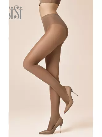 Плотные колготки с ажурными трусиками sisi style 70 daino, , 3, SISI, - 1