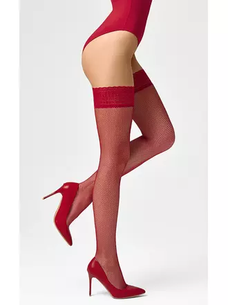 Чулки minimi rete bordo, , S/M, MINIMI, - 1