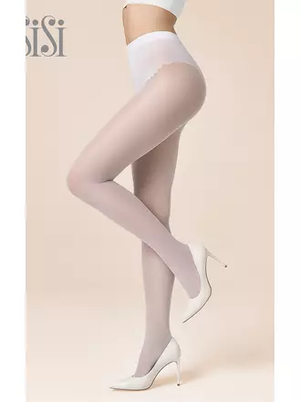 Колготки с ажурными трусиками sisi style 40 bianco, , 3, SISI, - 1