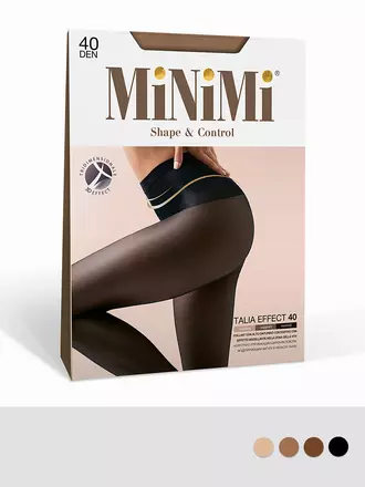 Корректирующие колготки minimi talia effect 40 nero, , 3, MINIMI, - 1