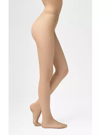 Колготки в мелкую сетку minimi retina caramello, , 4 (L/XL), MINIMI, - 1