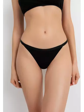 Трусы «танга» lta 5570 black, , 102/L, CONTE ELEGANT, - 1