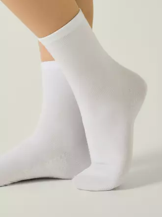Носки женские (массажный эффект) conte classic 627 белый, , 38-41 (25-27), CONTE ELEGANT, - 1