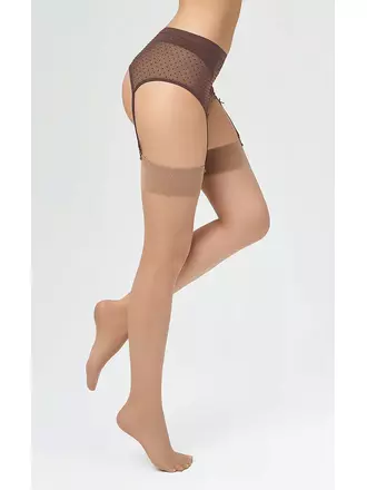 Чулки под пояс minimi dea 20 daino, , 2 (S/M), MINIMI, - 1