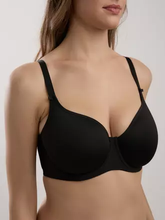 Бюстгальтер с формованной чашкой day by day rb4302 черный, , 90F, CONTE ELEGANT, - 1