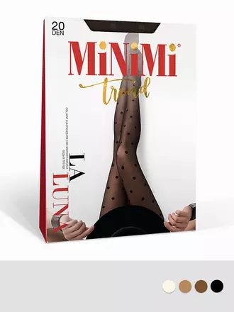 Колготки женские minimi la luna 20 nero, , 2, MINIMI, - 1