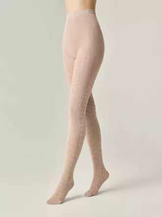 Колготки conte ajour 300 beige, , 4, CONTE ELEGANT, - 1