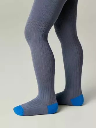 Колготки детские conte-kids tip-top 710 темно-серый, , 116-122 (18), CONTE-KIDS, - 1