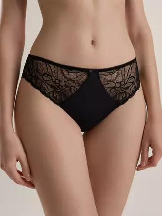 Трусы женские «слип» autograph rp3164 черный, , 102/L, CONTE ELEGANT, - 1