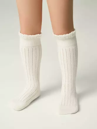 Гольфы детские miss 058 молочный, , 16, CONTE-KIDS, - 1