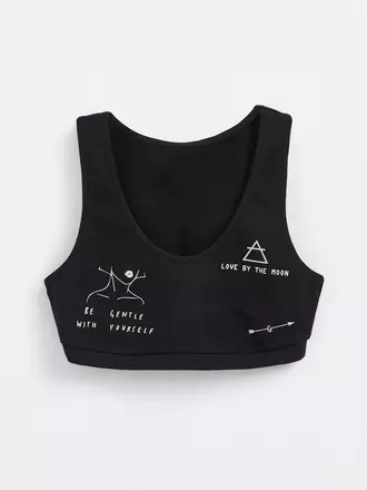 Бюстье с тату-рисунками conte tattoo style lbe 1481 black, , 170-88/S, CONTE ELEGANT, - 1