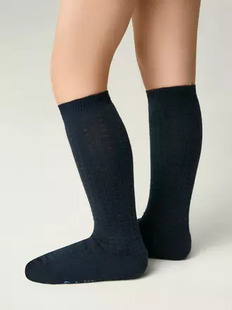 Гольфы детские tip-top 057 темно-синий, , 18, CONTE-KIDS, - 1