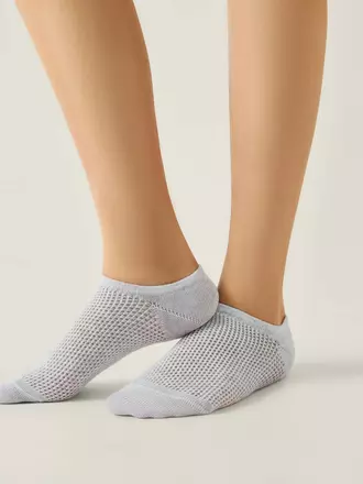 Ультракороткие носки active 618 светло-серый, , 39-41 (25-27), CONTE ELEGANT, - 1