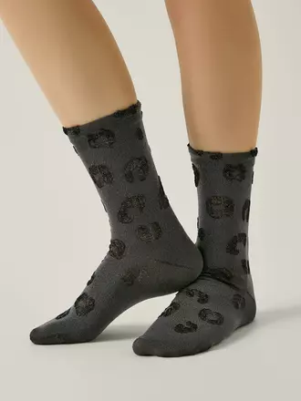 Носки вискозные conte classic 688 графит, , 36-38 (23-25), CONTE ELEGANT, - 1